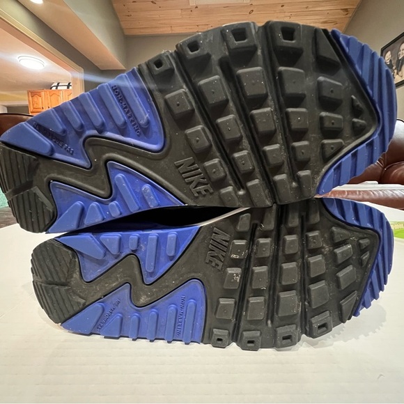 Nike Air Max 90 OG White Grey and Blue size 6Y/7.5 Women’s. Brand New condition - Picture 6 of 7